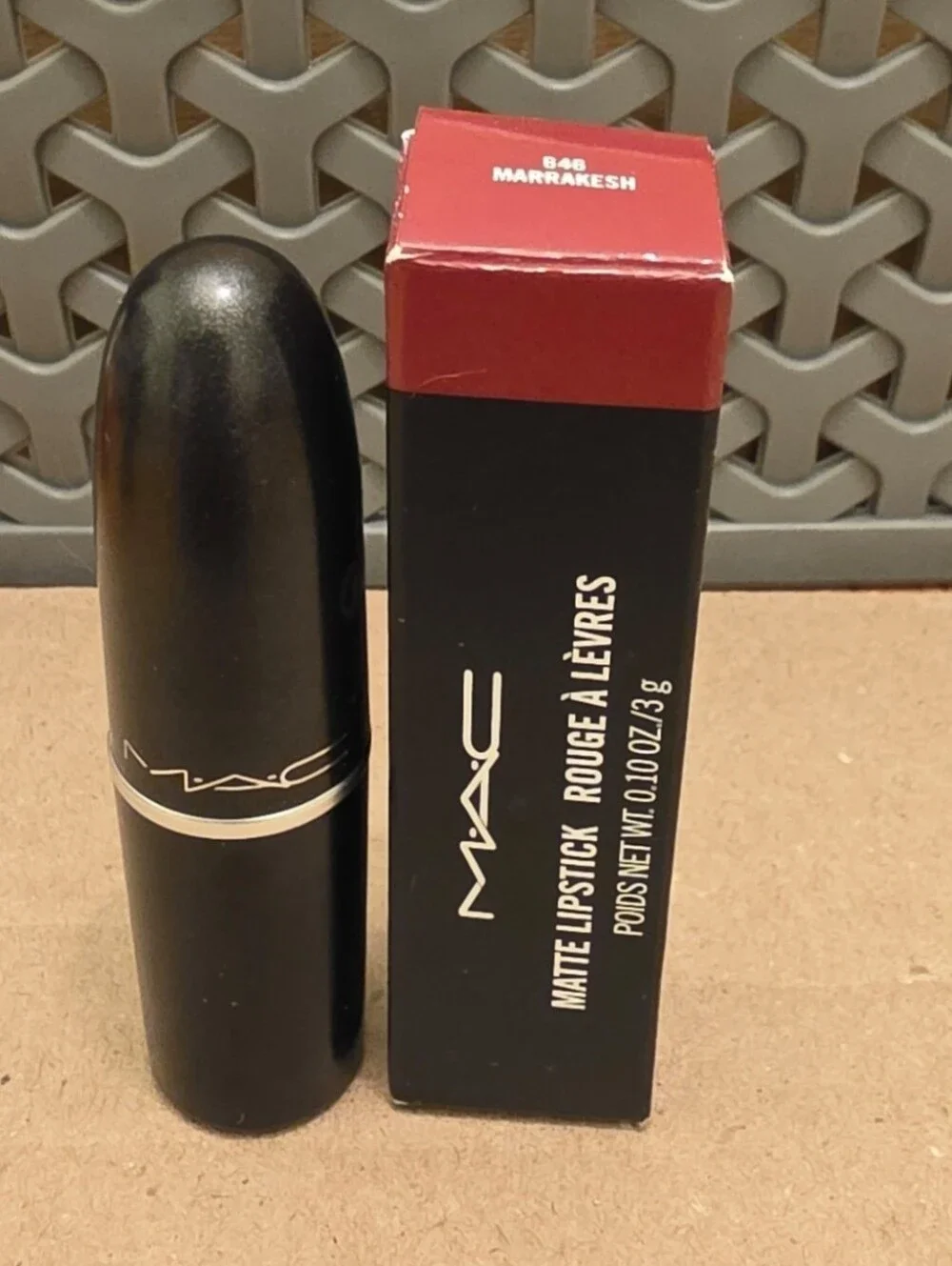 MAC Matte Lipstick 646 MARRAKESH. BNIB
